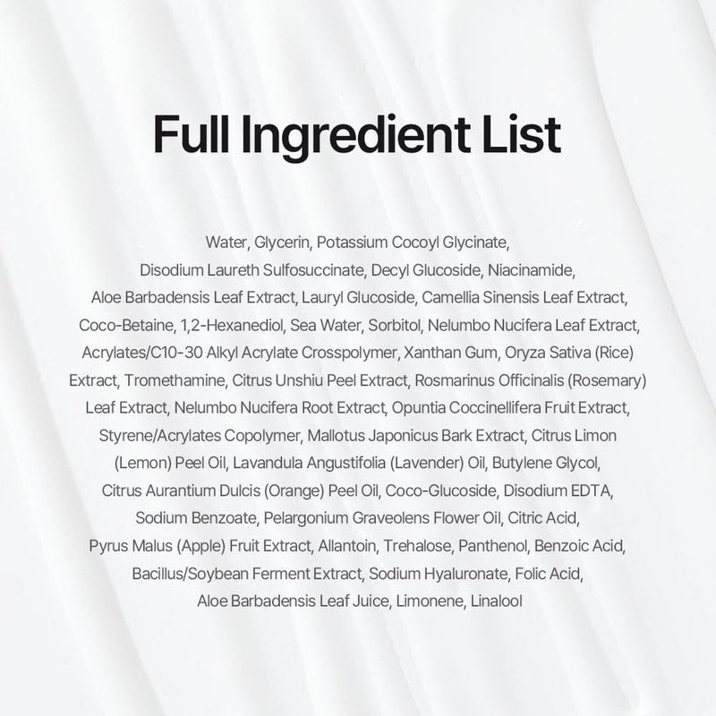 THEPURELOTUS Jeju Botanical pH Balancing Cleanser (6.76 fl.oz) - Mildly Acidic pH6.5, 2-in-1 Gentle Daily Gel-to-Foam Korean Face Wash, Vegan Cleanser