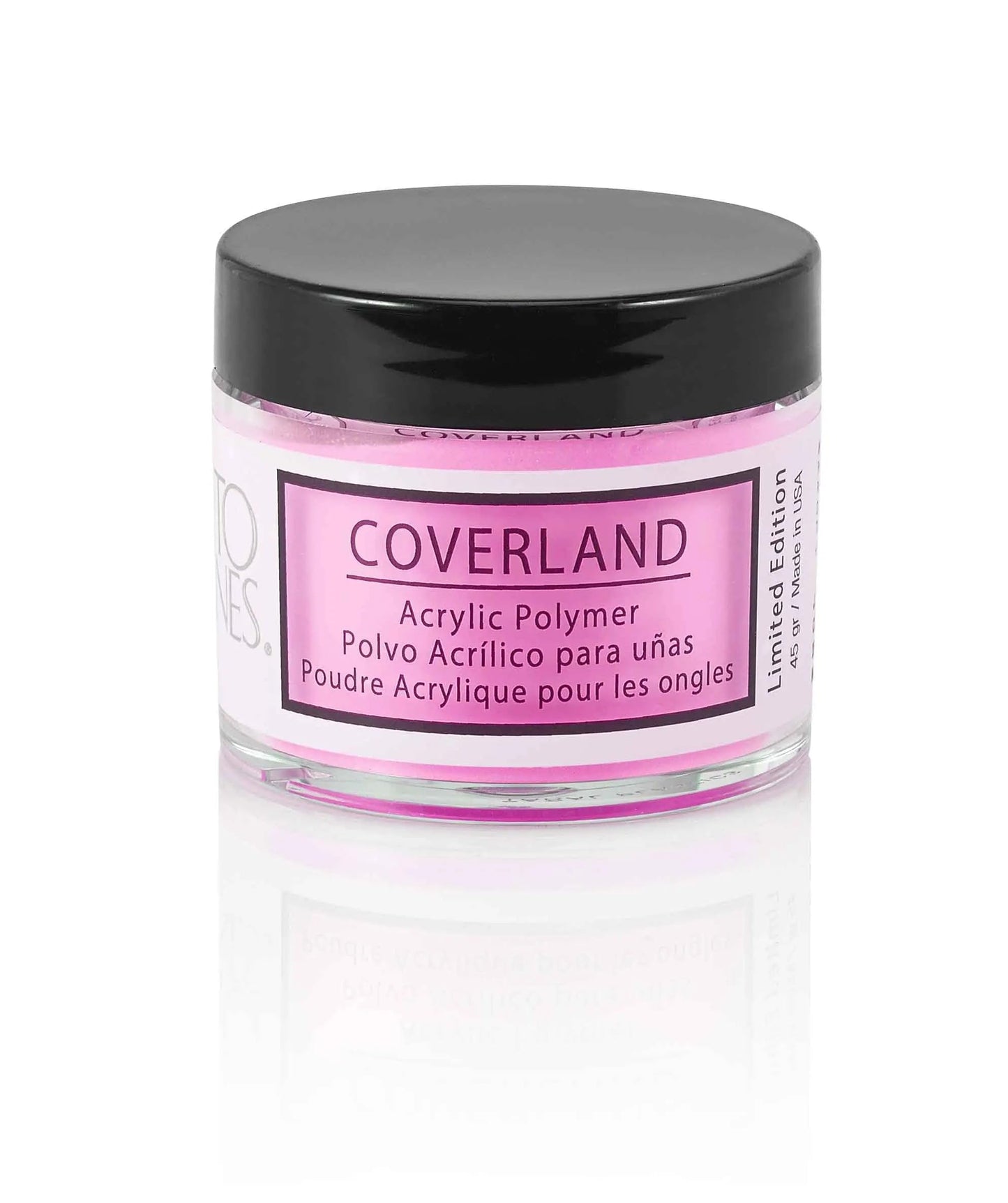 Tones Coverland Acrylic Nail Powder "Summer Fling" - Limited Edition Acrylic Powder for Nail Design, Sculpting, and Masking Nail Bed Imperfections - Professional Acrylic Nail Supplies - (1.5 Oz)