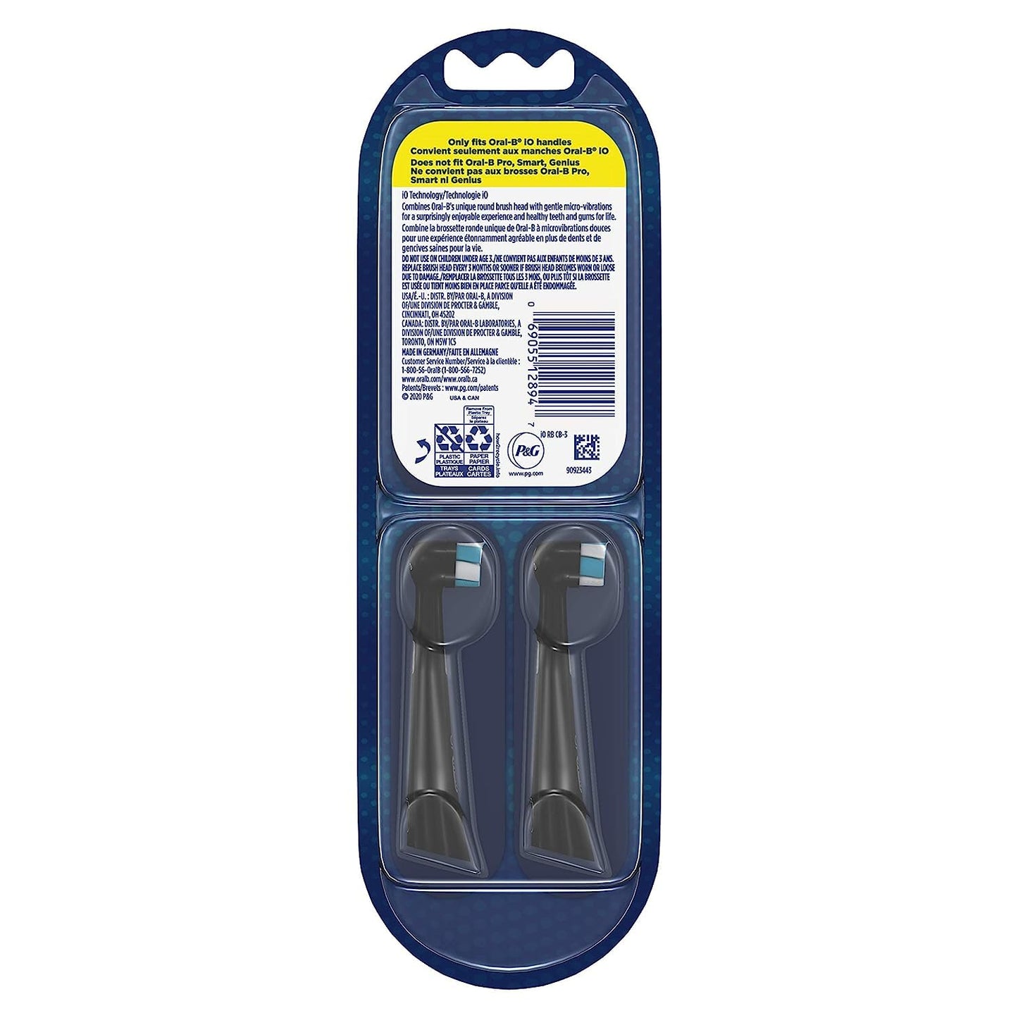 Oral-B iO Ultimate Clean Replacement Brush Heads