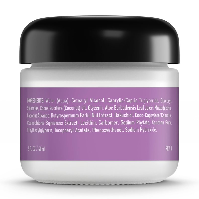 TruSkin Longevity Moisturizing Cream - Revolutionary Face Moisturizer with Bakuchiol & Snow Algae - Healthy Aging Gentle Retinol Alternative, Firmer-Looking Skin, 2 fl oz