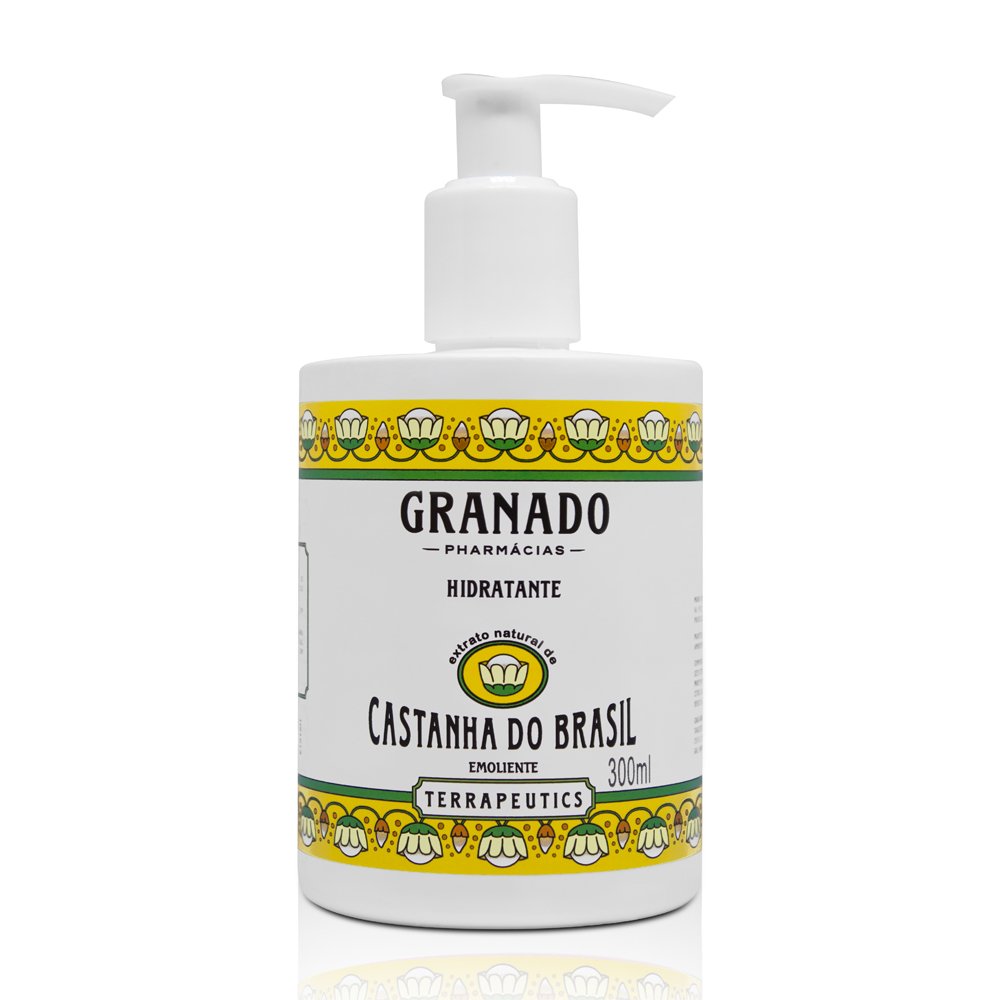 Linha Terrapeutics Granado - Hidratante Corporal Castanha do Brasil 300 ml - (Granado Terrapeutics Collection - Brazil Nut Body Moisturizer 10.1 Fl Oz)