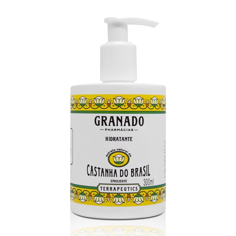 Linha Terrapeutics Granado - Hidratante Corporal Castanha do Brasil 300 ml - (Granado Terrapeutics Collection - Brazil Nut Body Moisturizer 10.1 Fl Oz)