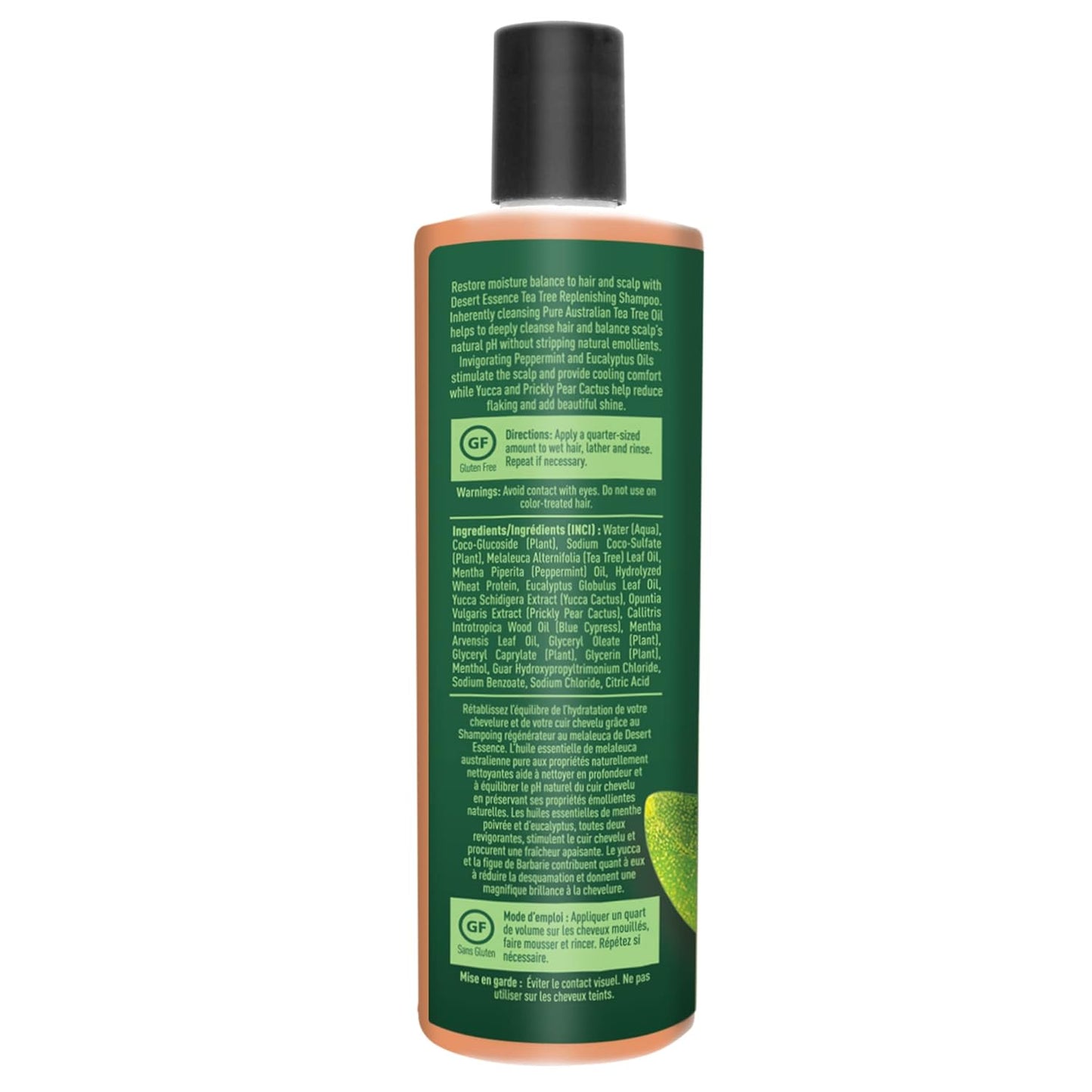 Desert Essence Lemon Tea Tree Shampoo - 8 Fl Oz - Pack Of 3