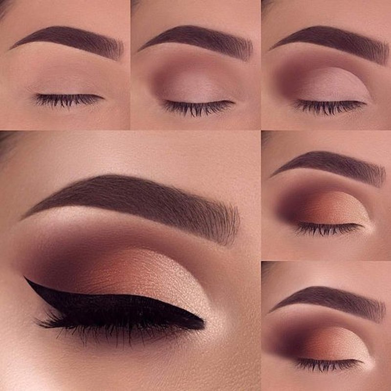 Professional Shader Eyeshadow Brush, EIGSHOW-Pro All Over Short Shader Eye Makeup Brush with Dense Rounded Natural Hair Bristles to Pack Eye Shadow