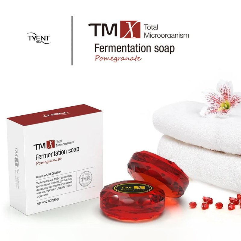 Tyent TM-X Beauty Soap - Gentle Face & Body Cleansing Bar - pH Balanced for Sensitive Skin - Deeply Hydrating & Moisturizing - Luxury Cleanser - Plant-Based Natural Ingredients - 3.5 oz
