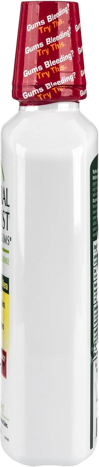 The Natural Dentist Antigingivitis Rinse, Peppermint Twist - 16.9 oz - 2 pk
