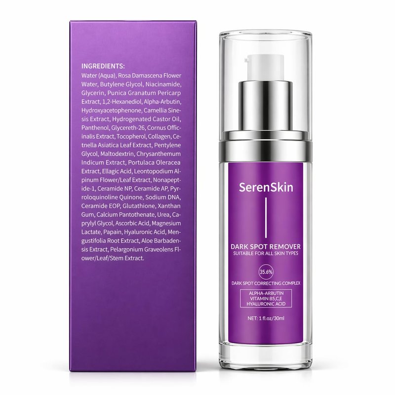 Dark Spot Remover for Face & Body, Gentle Brightening Serum for Uneven Skin Tone, Hyperpigmentation, Age Spots & Melasma Care, Lightweight Daily Skin Care, 1 fl. oz