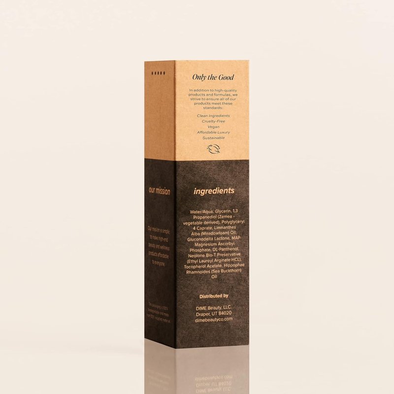 DIME Beauty Thirsty Face Mist, Meadowfoam, and Sea Buckthorn, Hydrating Facial Spray, 2 oz / 60 ml