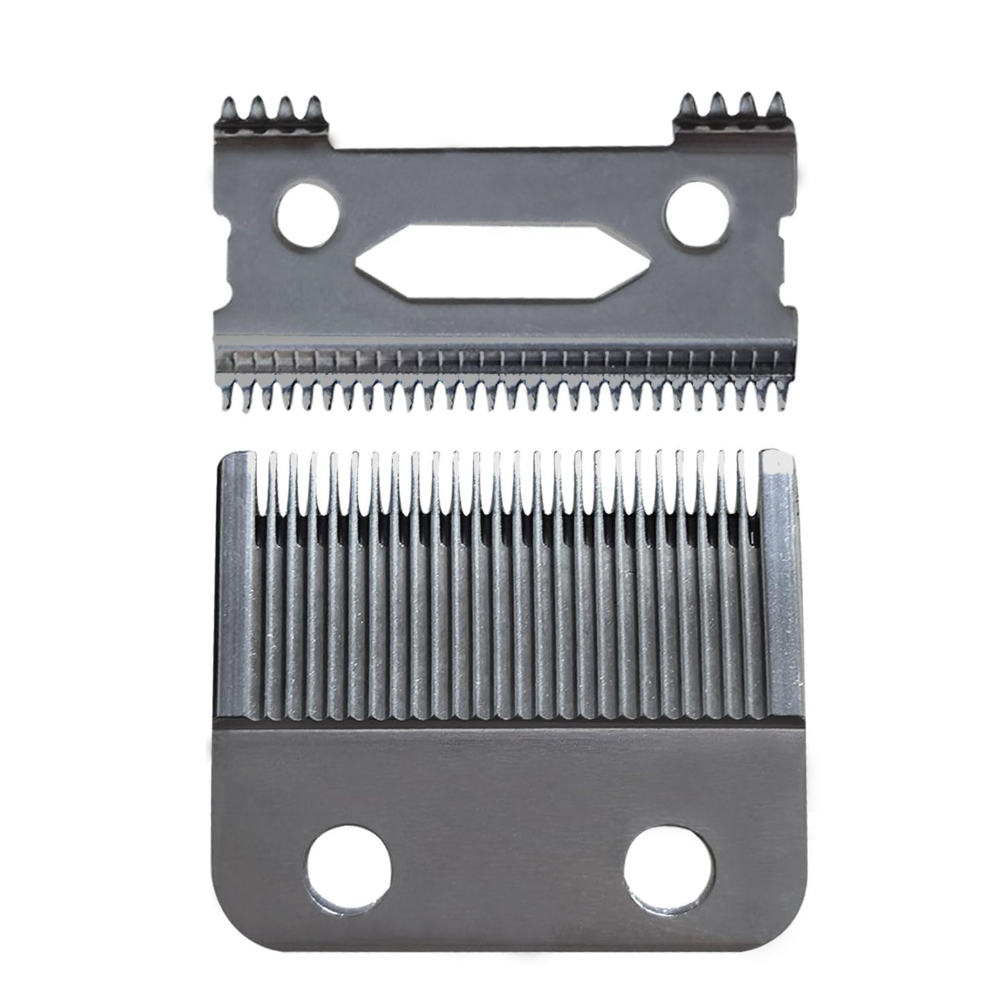 Universal Replacement Hair Clipper Blade Cutter Set for Wahl Clippers Wahl 5-Star Senior Magic Clip Ultra-Thin Moving Blade Sharp, Four Foot Contact Low Noise and Low Heat Generation (Silvery)