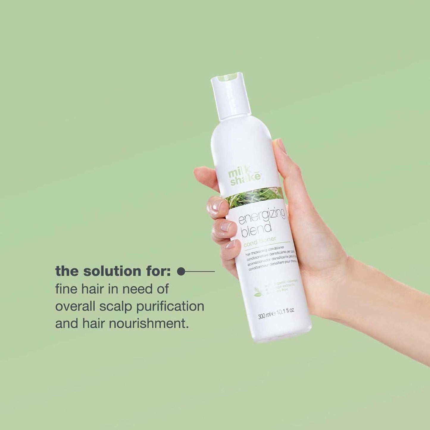milk_shake Energizing Blend Hair Thickening Conditioner - Revitalizing Volume Conditioner for Fine and Fragile Hair