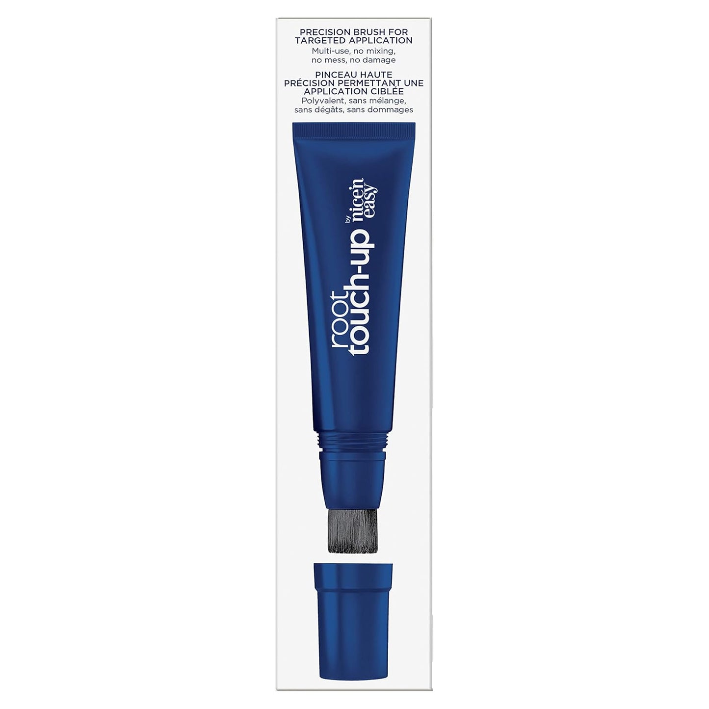 Clairol Root Touch-Up Semi-Permanent Hair Color Blending Gel, 4 Dark Brown, Pack of 2