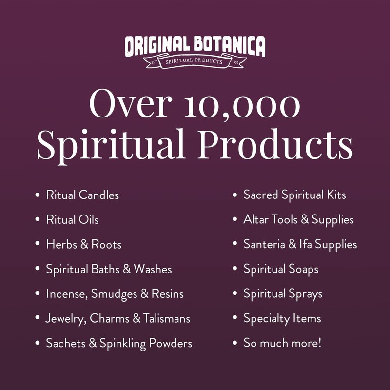 Original Botanica Poder Santero Herb Bath Spiritual Cleansing Body Wash Ritual Negative Energy Protection Herb Purification Healing