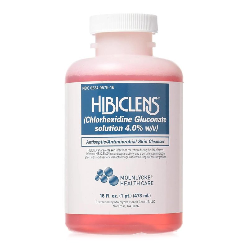 Molnlycke Health Care Hibiclens Liquid Antiseptic 16 Oz Includes Hand Pump