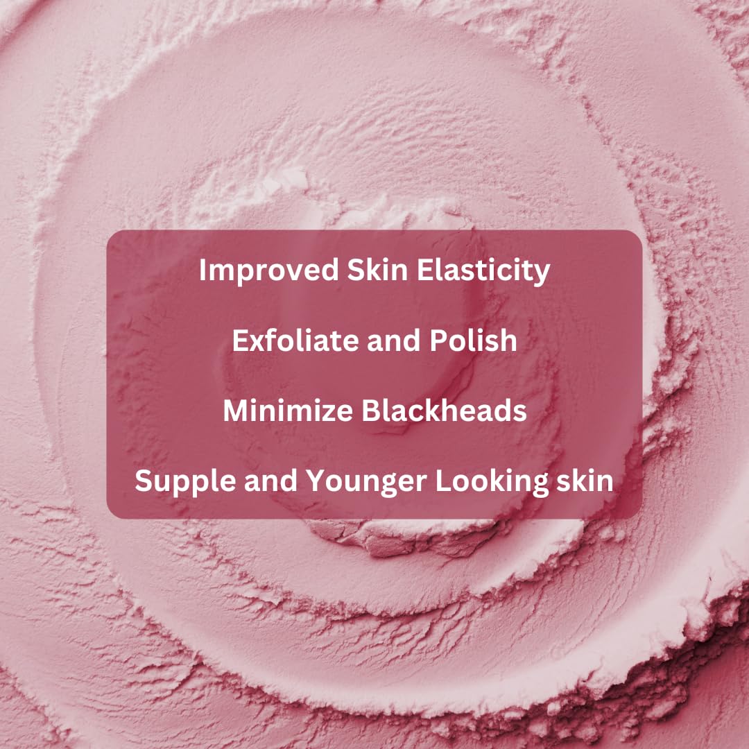mGanna 100% Natural Rose Clay/Pink Kaolin Clay Powder for Facial Masks, Creams and Soap Making 100 GMS / 0.22 LBS