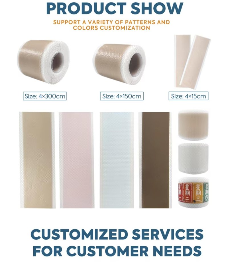 Silicone Scar Sheets 1.6" x 120" - Medical Grade, Long-Lasting, Reusable Tape Roll for C-Section, Surgical Scars, Keloid, Acne, Tummy Tuck Recovery & Wrinkle Treatment