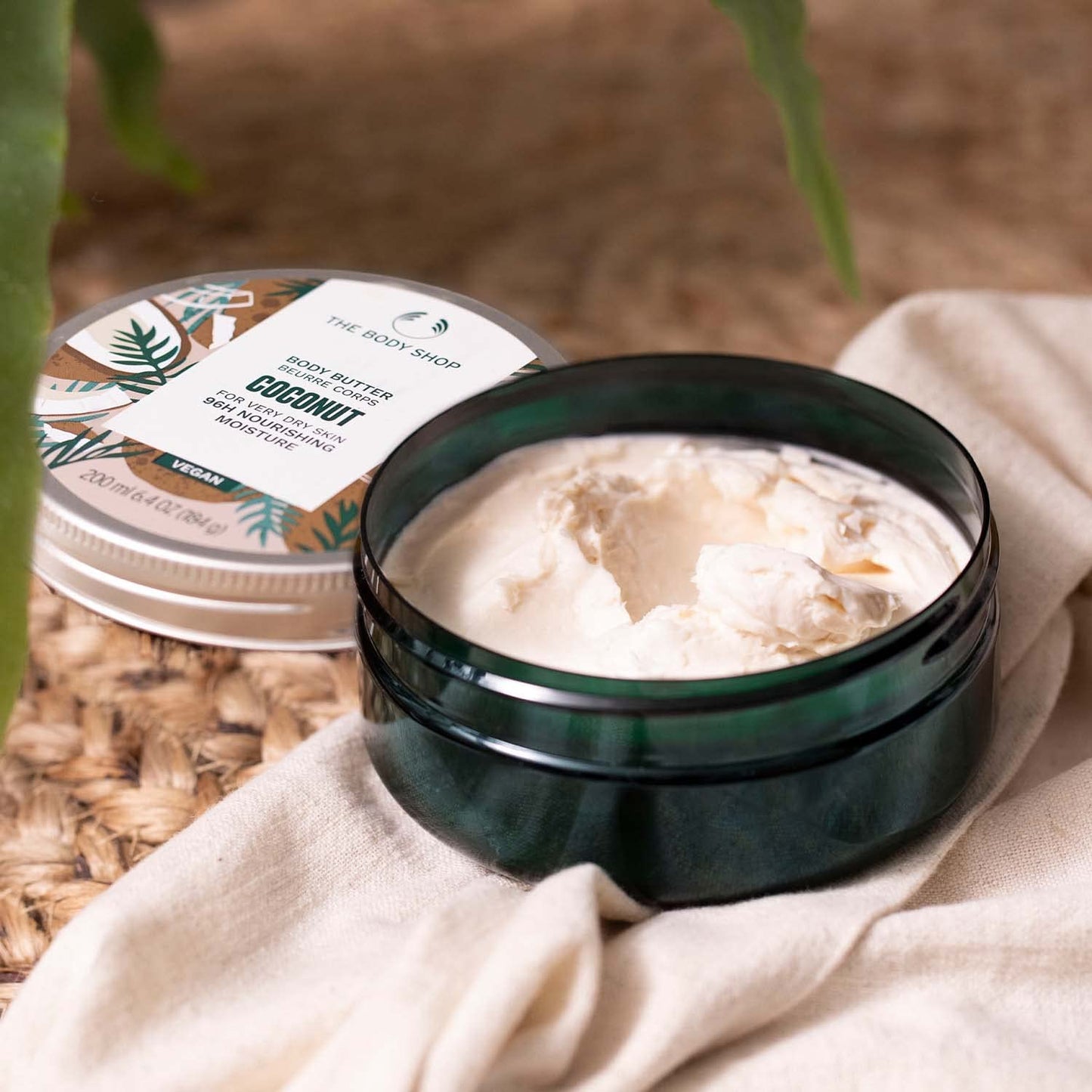 The Body Shop Pink Grapefruit Body Butter – Nourishing & Moisturizing Skincare for Normal Skin – Vegan – 6.75 oz