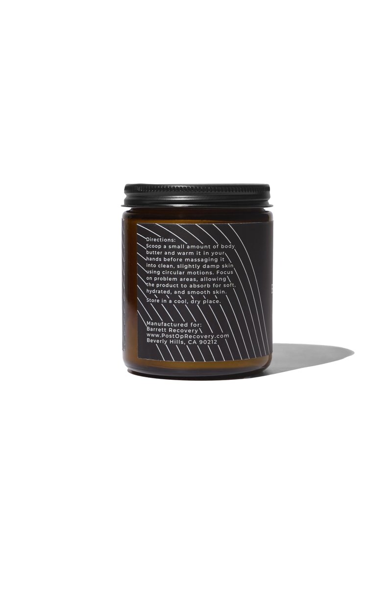 Barrett Recovery Body Butter, All-Natural Grass-Fed Tallow Moisturizer with Organic Shea and Cocoa Butter, Nourishing Skin Care