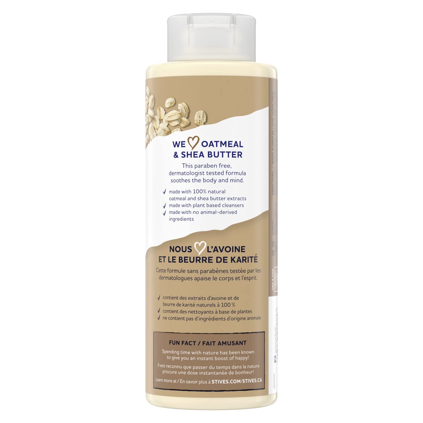 St. Ives Oatmeal and Shea Butter Moisturizing Body Wash 13.50 oz (Pack of 3)