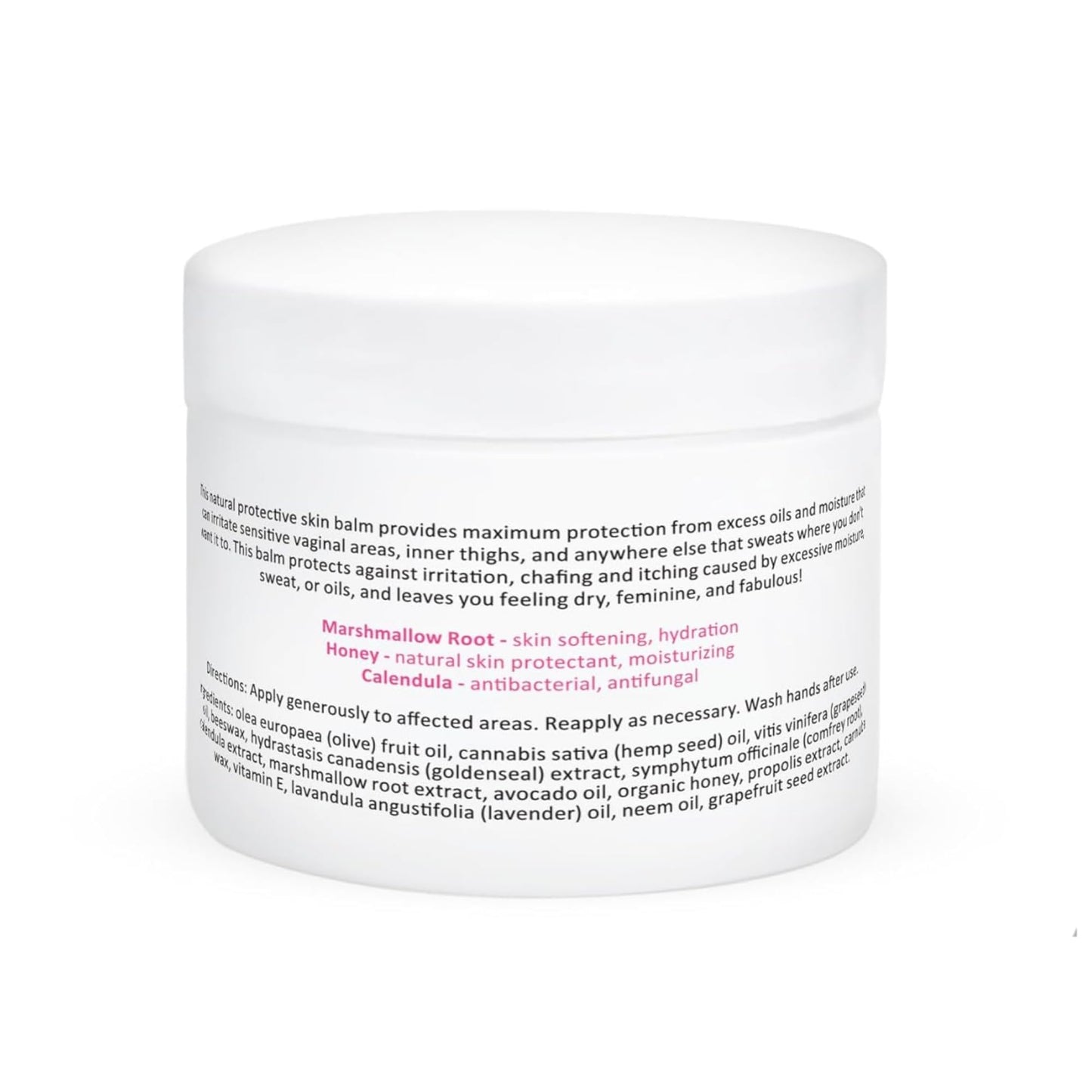 Kushae Protective Feminine Skin Balm, Refreshing & Soothing Vulva Moisturizer for Feminine Dryness, Menopausal Dryness, Fragrance-Free Vulva Care Products, 2.1 oz