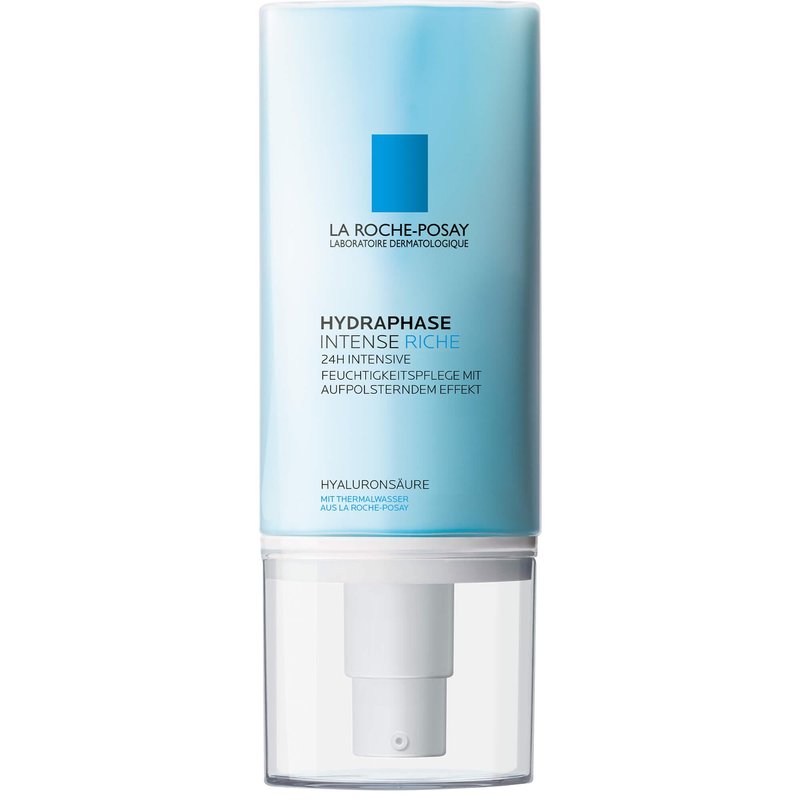 La Roche-Posay Hydraphase Intense Riche Moisturizer with Hyaluronic Acid, Hydrates and Soothes Dehydrated Skin, Non-Greasy Texture