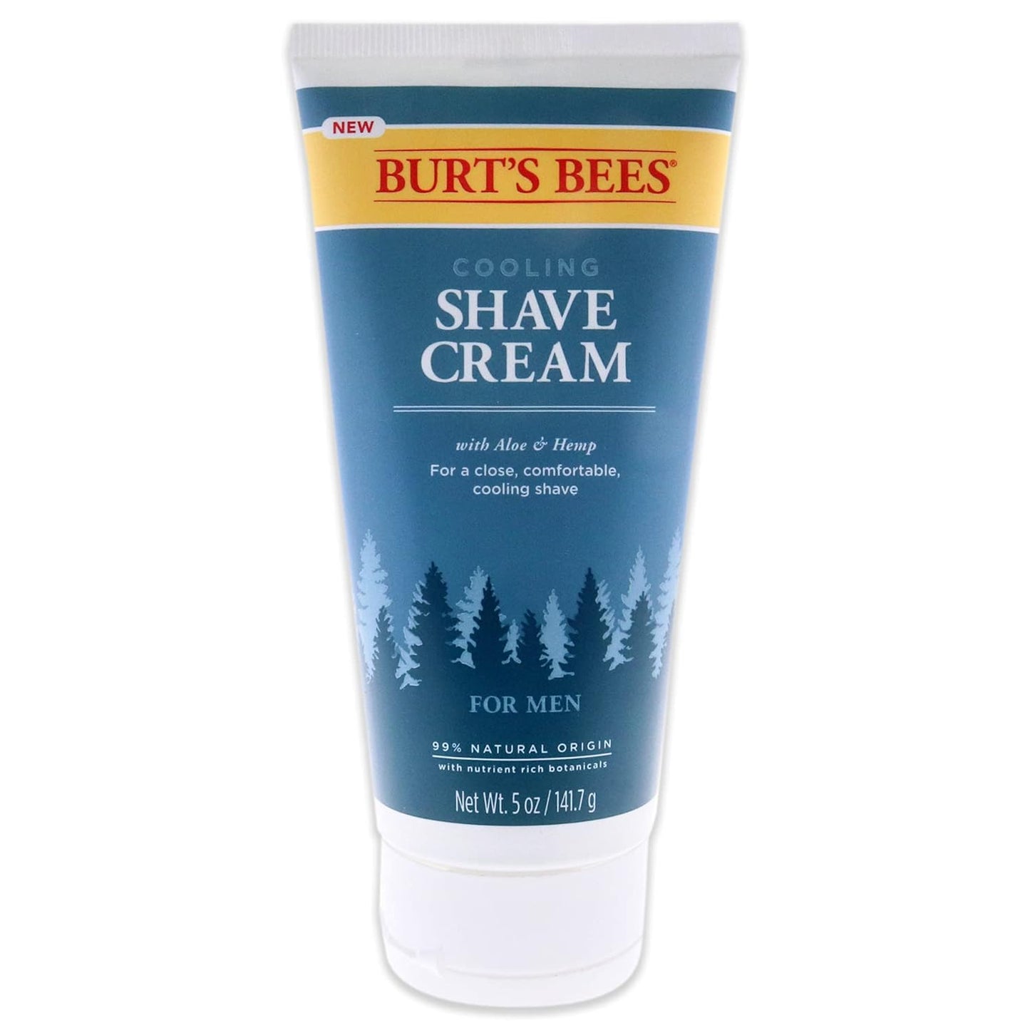 Burt s Bees Cooling Shave Cream with Aloe & Hemp For Men 5 Ounces (3 Pack)