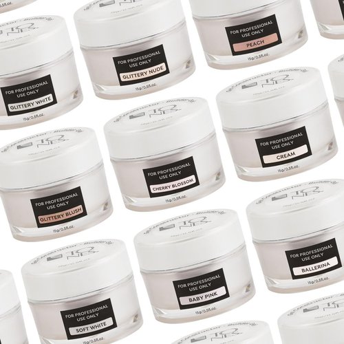 TONES Nail Builder Gel - Premium Self Leveling Builder Gel and Nail Extension Gel for Professional Nail Design - Salon-Quality LED and UV Nail Building Gel - (0.5 Fl Oz, Champagne Rose)