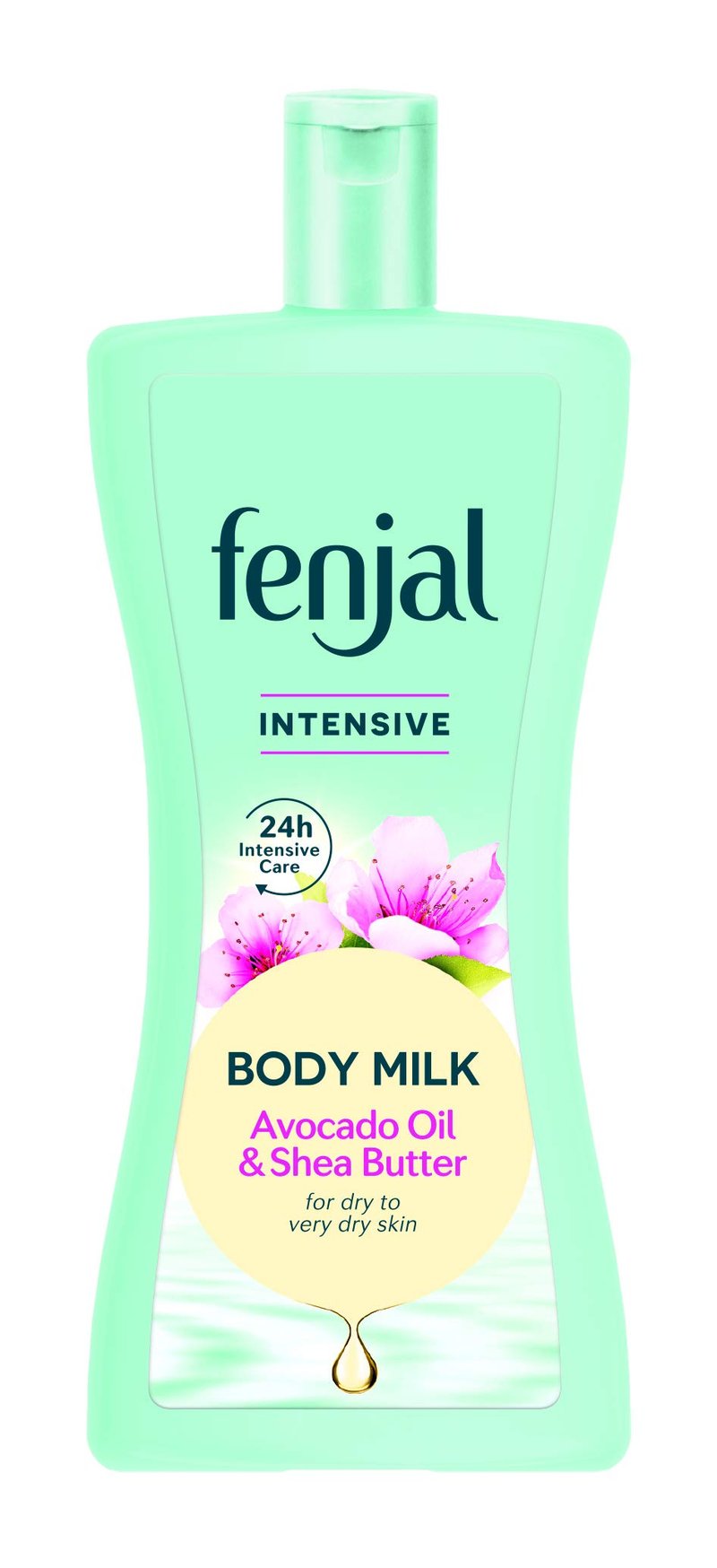 Fenjal Intensive Body Milk with Avocado Oil and Shea Butter, For Dry to Very Dry Skin, 400 ml