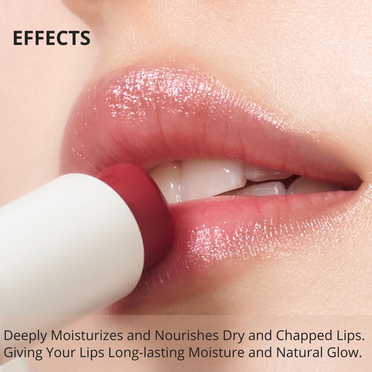 All Day Essential Lip Balm 01 Pure | Natural Gloss Finish, Moisturizing Lip Care, Deep Nourishing Plant-Based Chapstick, Hydrating Lip Butter for Dry Cracked Chapped Lips, Non-Color