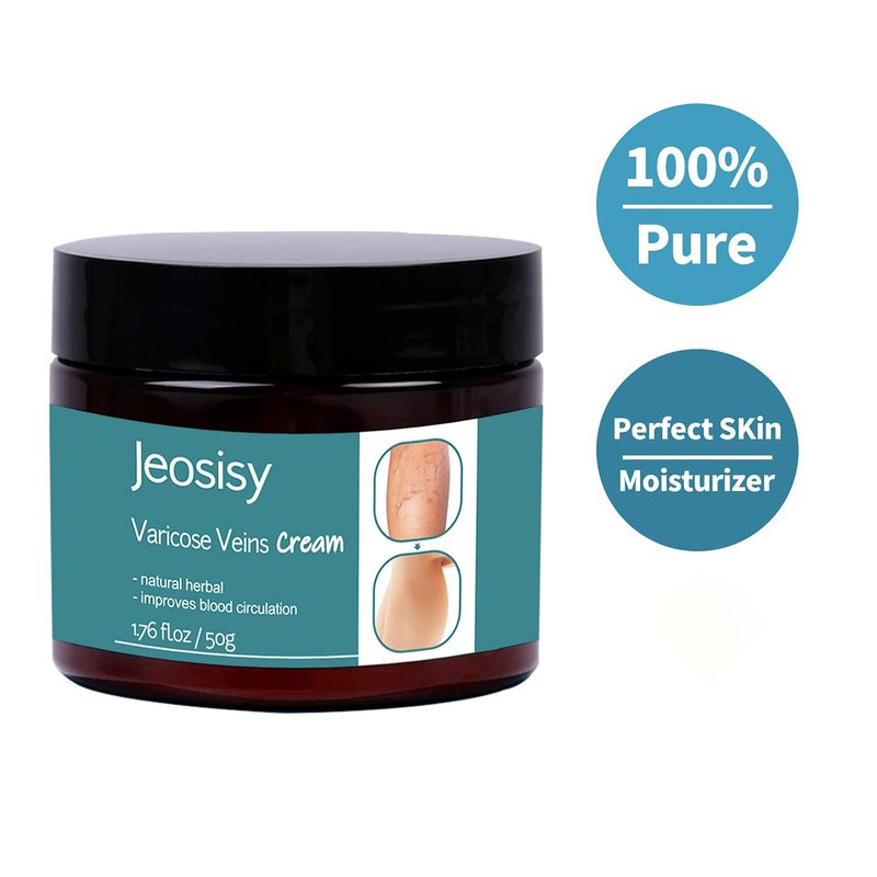 jeosisy Varicose Vein Cream - Varicose Veins Cream for Legs, Varicose & Spider Veins Soothing Leg Cream