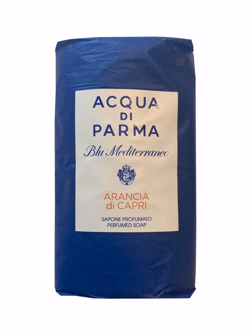Acqua Di Parma Arancia Di Capri Blu Mediterraneo Wrapped Soaps 100 grams - Set of 3