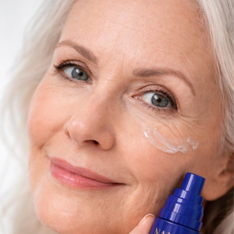Nakery Beauty SkinRecovery The Age Edit Time Erasing Serum For Face, Anti Aging Exfoliating Serum With Multi Acid Blend And Magnesium, Helps Improve The Look Of Firmness Tone And Texture