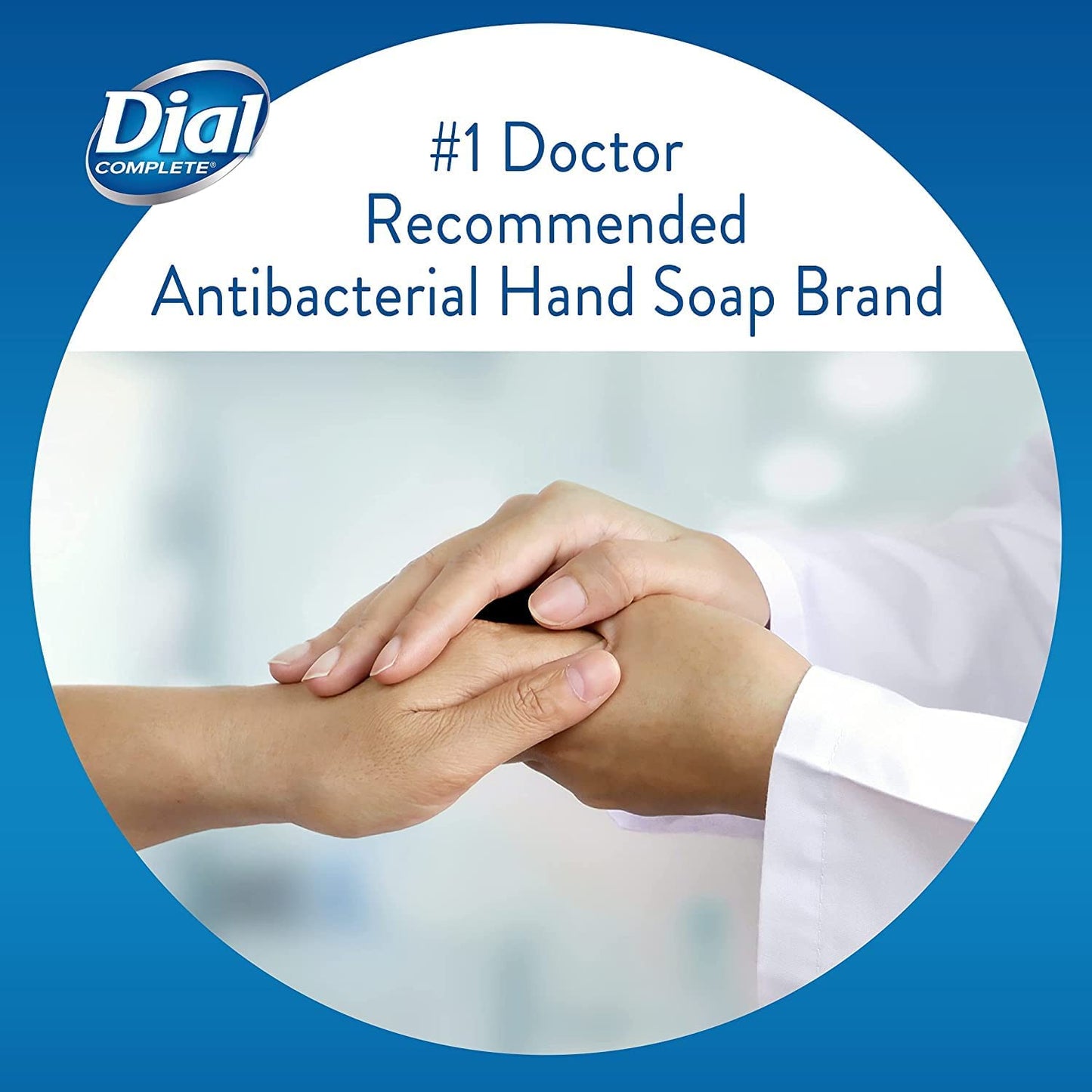 Dial Anti-Bacterial Liquid Soap with White Tea - 7.5 oz Pump (Pack of 6)