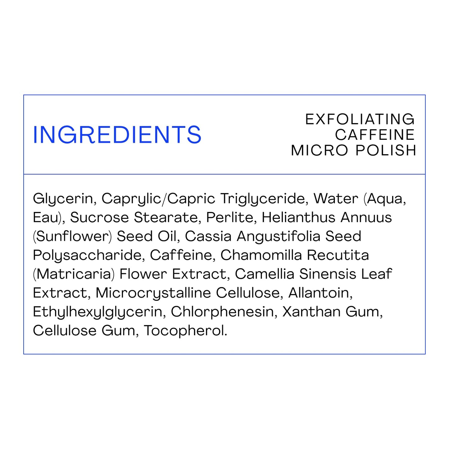 The Outset Exfoliating Caffeine Micro Polish, Brightening, Smoothing & Awakening Physical Face Scrub, Gentle, Fragrance-Free, Clean, Vegan & Gluten-Free Daily Skincare - 3.3 fl oz