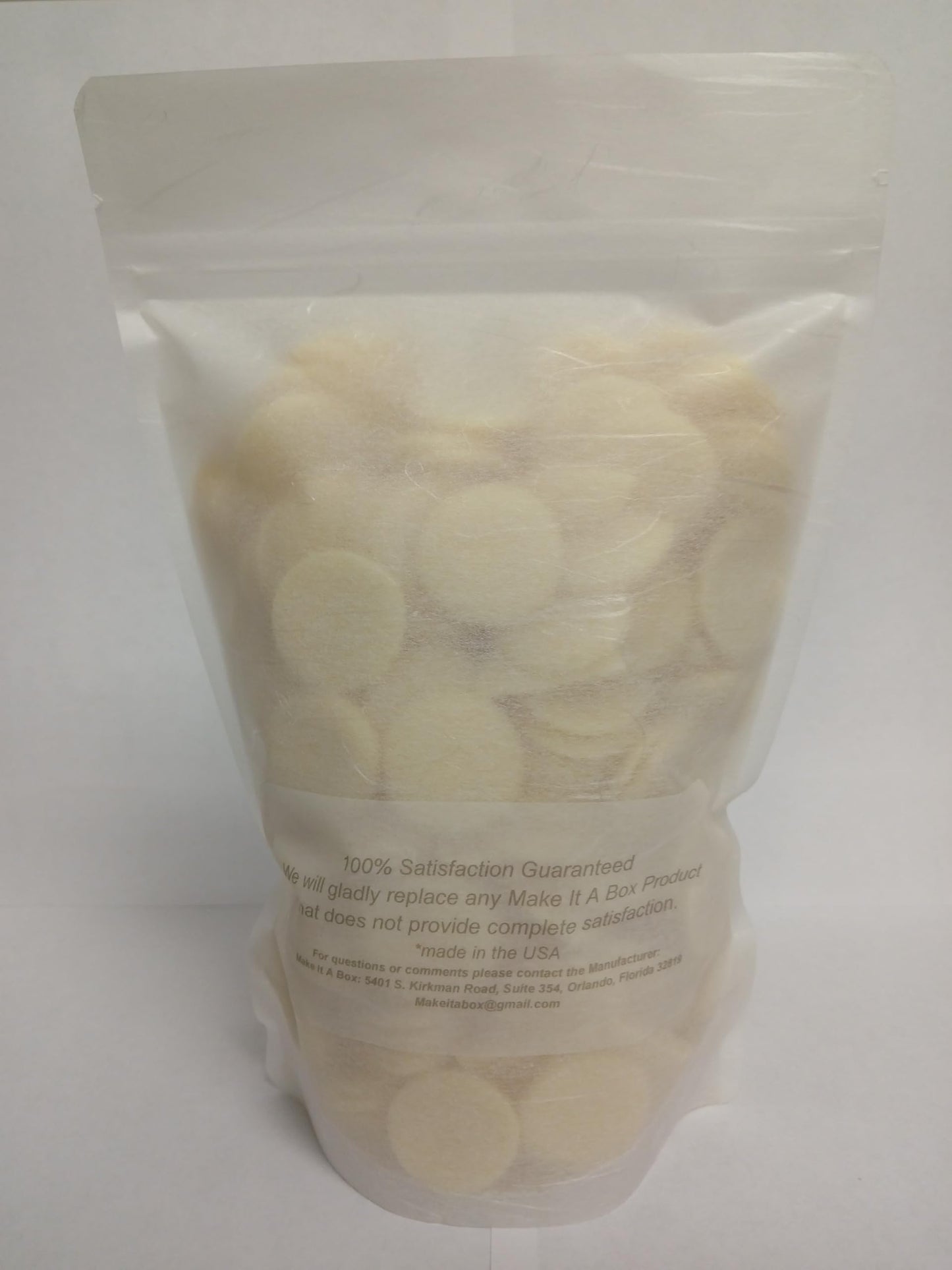 Cocoa Butter Wafers, Organic, 8oz