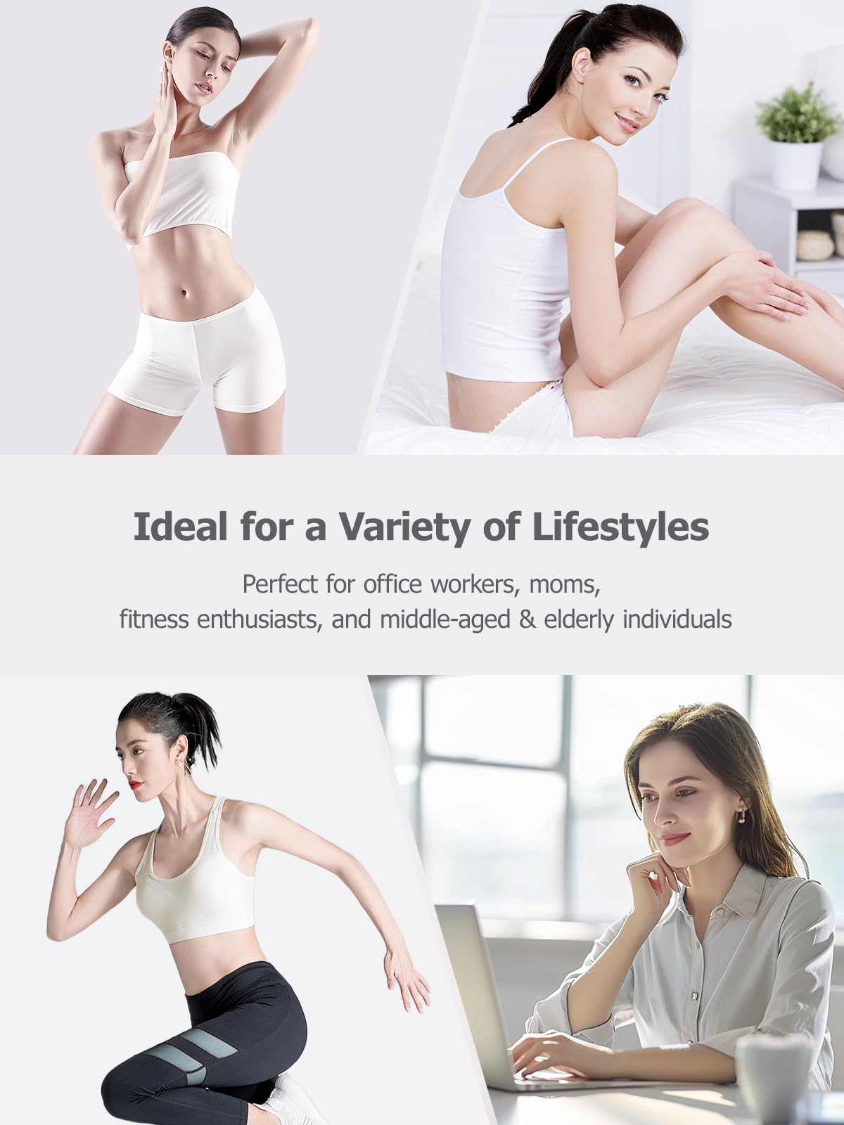 Paiaito Lymphatic Drainage Massager & Anti Cellulite Massage Tool, Helps Reduce Stretch Marks & Cellulite, for Legs, Arms & Belly, Body Sculpting Machine with Light, Heat & Vibration