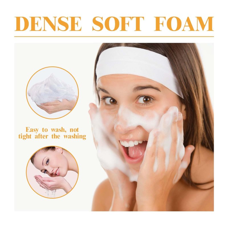 JISKG Turmeric Glow Wash Face Wash With Brush, Deep Cleansing Scrub Exfoliating Turmeric Foaming Facial Cleanser For All Skin. (100ml)