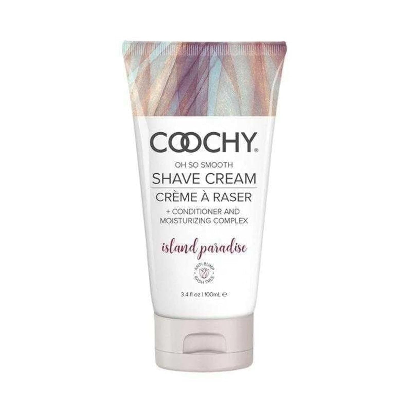 Coochy Shave Cream - Moisturizing Shave Lotion - Gentle Intimate Shaving Cream - For Bikini Area, Underarms, Legs & More - Rash-Free, Hydrating Formula - Island Paradise, 12.5 oz