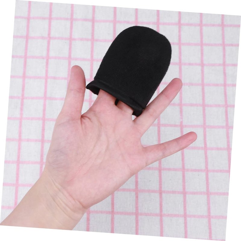 Ipetboom 2pcs Self Tanning Mitt Flocking Gloves for Even Application Sun Tanning Thumb Applicators for Oil Use and Makeup Compact Portable Design