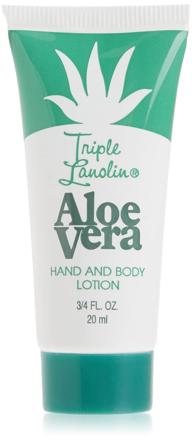 TRIPLE LANOLIN Aloe Vera Lotion,1 Gallon