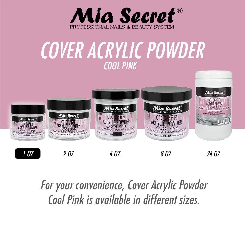 Mia Secret Acrylic Powder Cover Natural 4 oz.