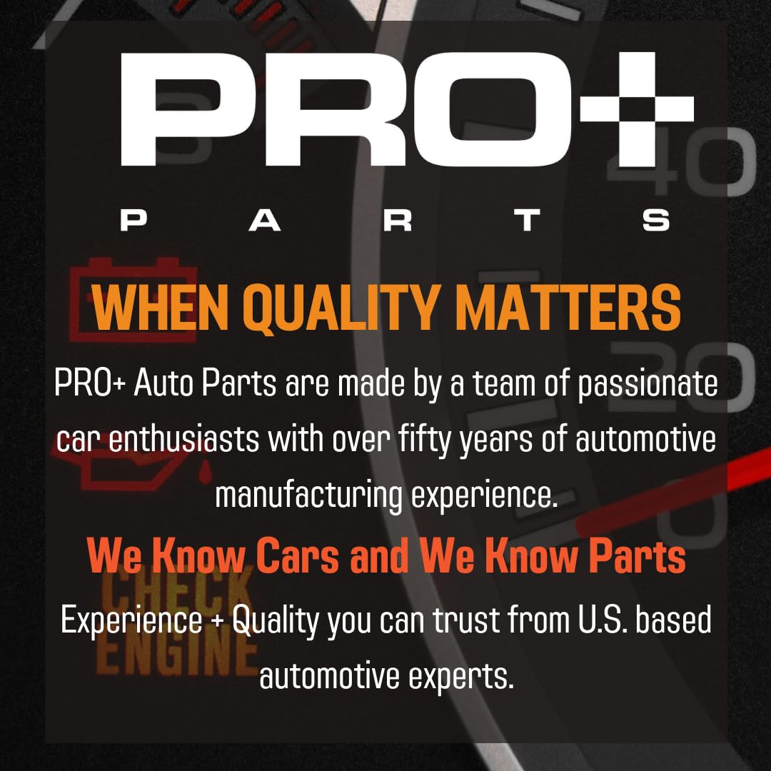 PRO+ Brake Master Cylinder PM52242 - OE Compatible with Select 1985-1988 Toyota (Cressida,Pickup)