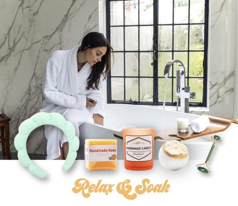 Get Well Soon Gift Baskets for Women – Self Care Spa, Care Package with Blanket, Relaxing Collection, Cozy Kit, Birthday Present for Women, Thinking of You, Best Friend Box, Bath Essentials, 9pcs Set