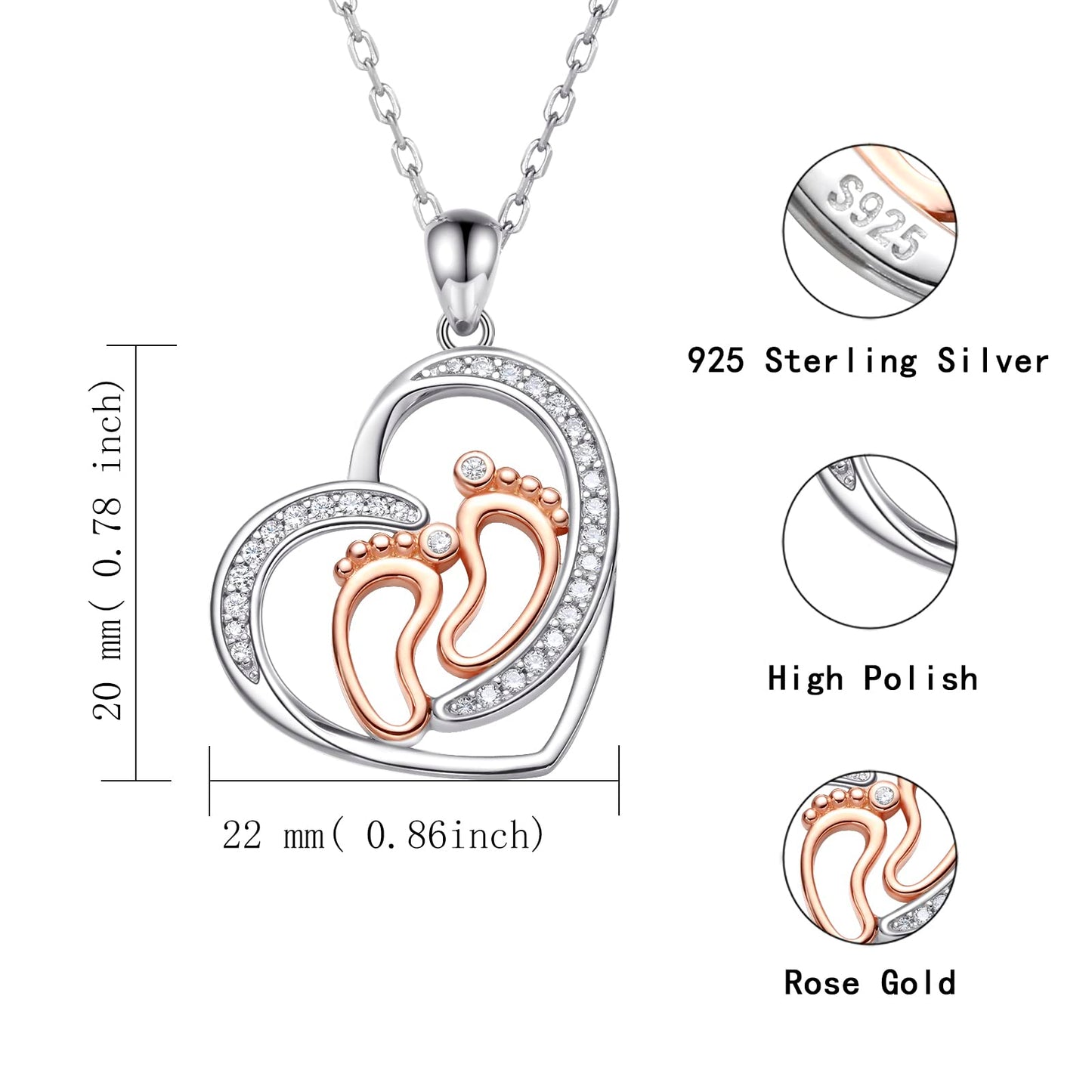 Pregnancy Gifts for First Time Mothers: Mom to be Necklace Bracelet Earrings for Expecting Women Gifts for Pregnant Wife Daughter Sister Friends (necklace)