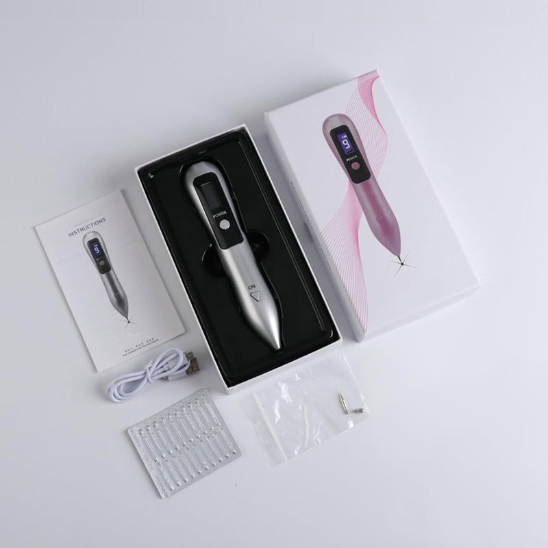 Nuzzy Pen for Skin, Advanced Beauty Pen, Portable and Rechargeable Tools to Use at Home (Gold)