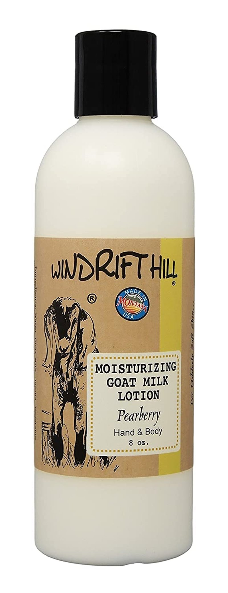 Windrift Hill Moisturizing Goat's Milk Lotion (Pearberry)