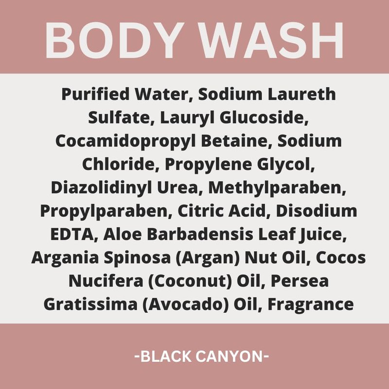 Black Canyon Night Blooming Jasmine Scented Body Wash, 16 Oz