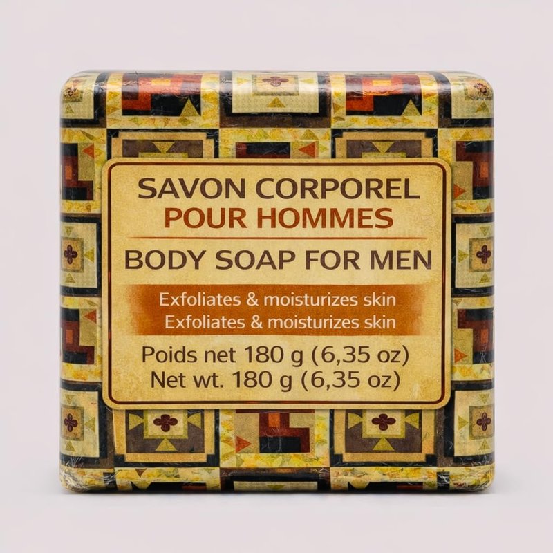 Greenwich Bay Soap Bar for Men, Shea Butter Moisturizing Bar, Men Natural Bath Soap