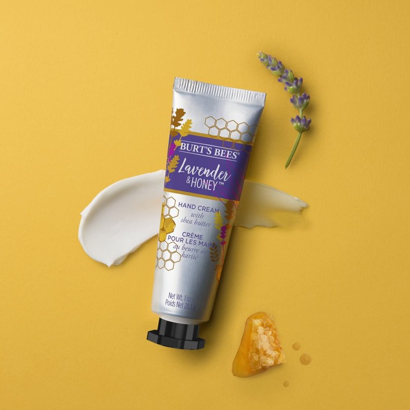 Burt's Bees Lavender and Honey Hand Cream with Shea Butter, 1 Ounce