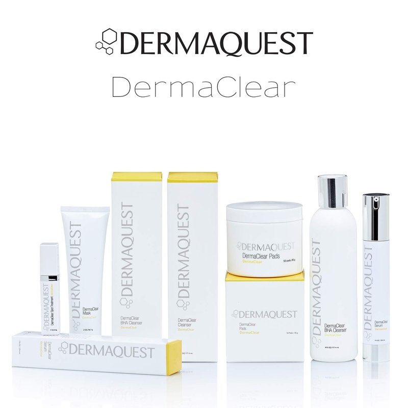 DermaQuest DermaClear Cleanser for Acne Breakouts - Acne Face Wash & Face Exfoliator with Mandelic Acid and Tea Tree Oil (6 oz.)