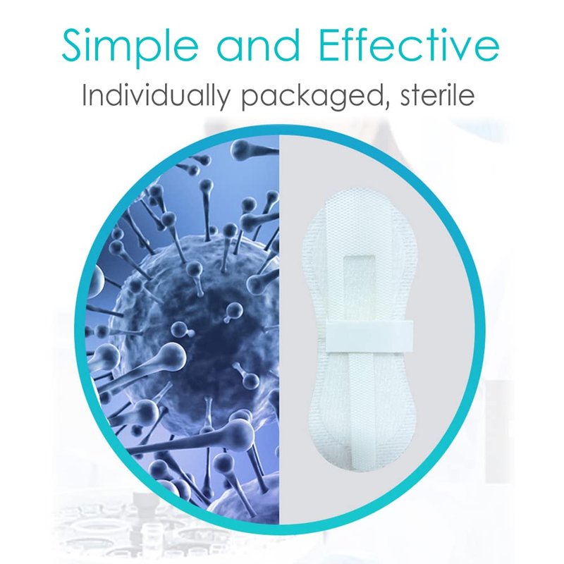 Low Profile Feeding Tube Holder Peg G-Tube Stabilizer Picc Line Peritoneal Dialysis Accessories Catheter Stabilization Device Bandages for Stomach Kids Baby (Pack of 10)